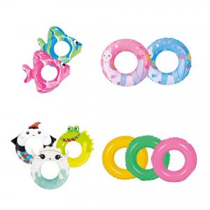 Inflatable swimming ring